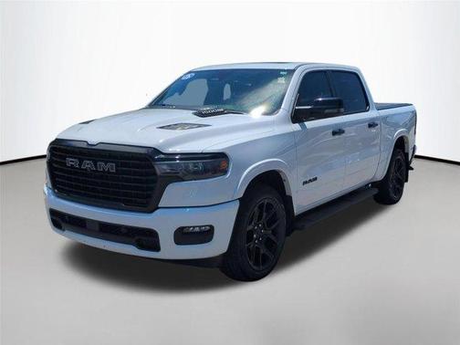 Bright White Clearcoat 2025 RAM 1500 Laramie