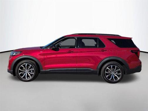 Rapid Red Metallic Tinted Clearcoat 2026 Ford Explorer ST-Line