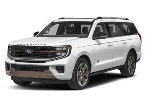 Star White Metallic Tri-Coat 2025 Ford Expedition Max King Ranch