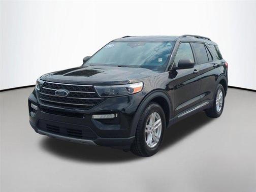 Agate Black Metallic 2023 Ford Explorer XLT