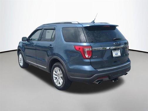 Blue Metallic 2018 Ford Explorer XLT