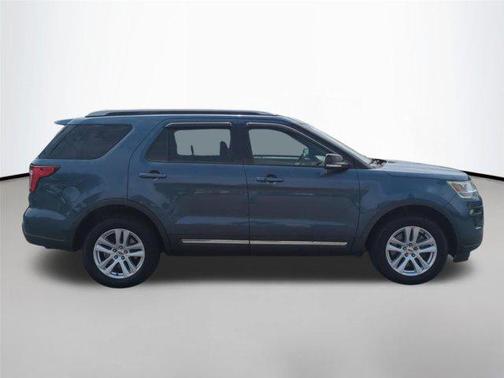 Blue Metallic 2018 Ford Explorer XLT