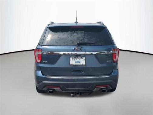Blue Metallic 2018 Ford Explorer XLT