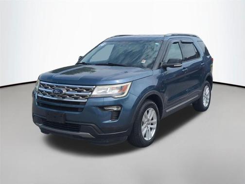 Blue Metallic 2018 Ford Explorer XLT