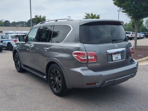 Gun Metallic 2019 Nissan Armada Platinum