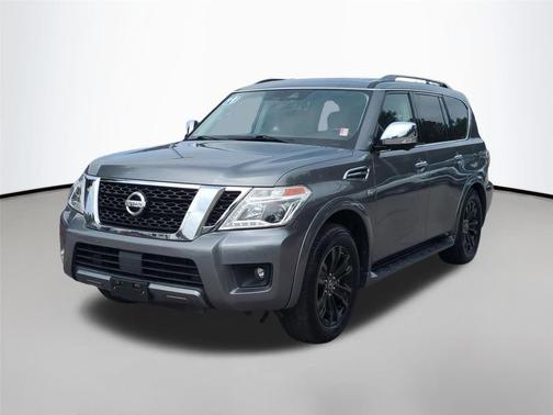 Gun Metallic 2019 Nissan Armada Platinum