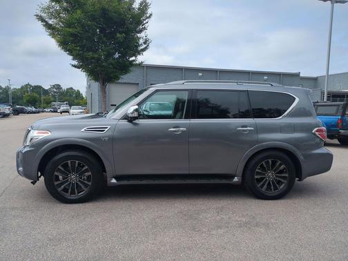Gun Metallic 2019 Nissan Armada Platinum