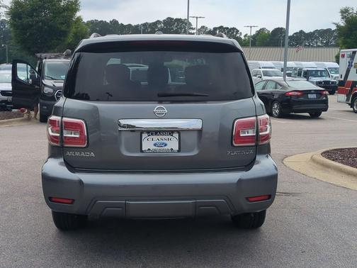Gun Metallic 2019 Nissan Armada Platinum