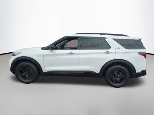 Star White Metallic Tri-Coat 2022 Ford Explorer Timberline