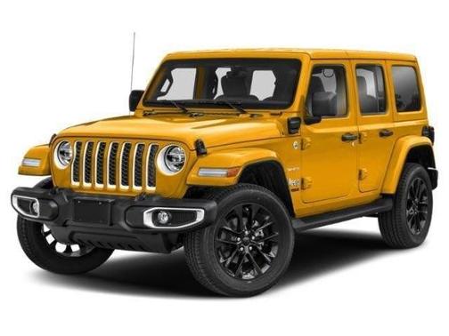 Black Clearcoat 2022 Jeep Wrangler Unlimited 4xe Sahara