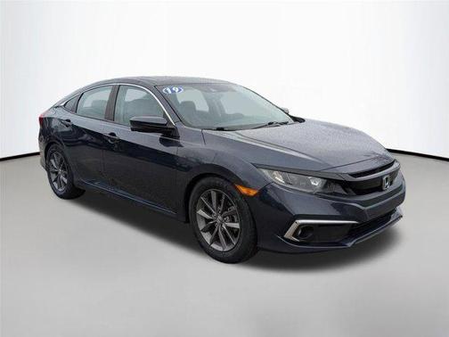 Cosmic Blue Metallic 2019 Honda Civic EX