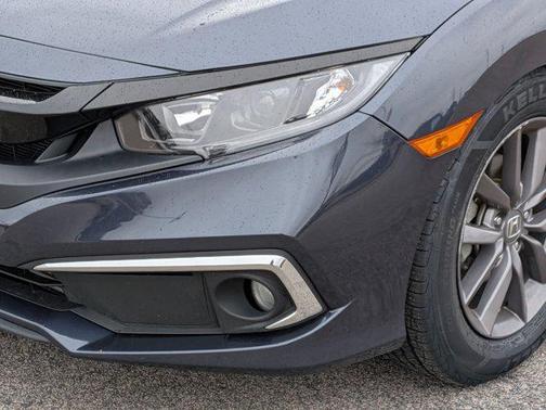 Cosmic Blue Metallic 2019 Honda Civic EX