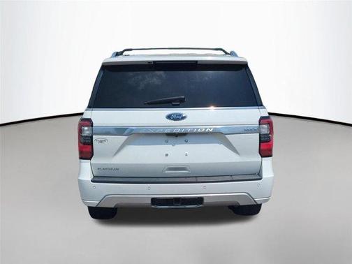 Star White Metallic Tri-Coat 2020 Ford Expedition Max Platinum