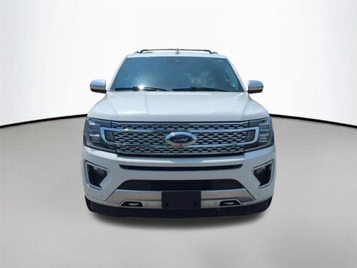 Star White Metallic Tri-Coat 2020 Ford Expedition Max Platinum
