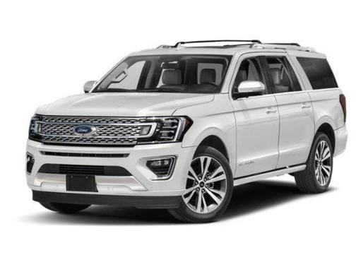 Star White Metallic Tri-Coat 2020 Ford Expedition Max Platinum