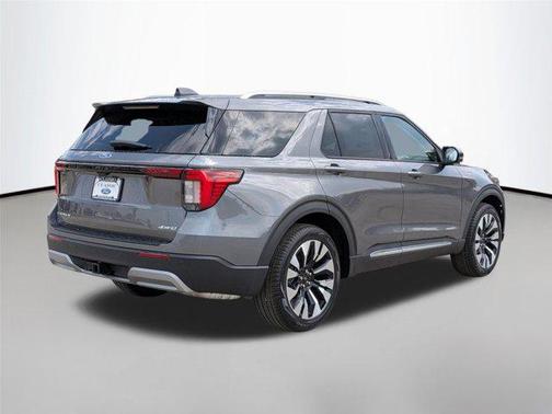 Carbonized Gray Metallic 2026 Ford Explorer Platinum