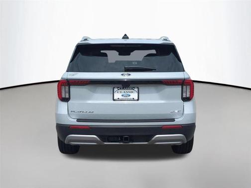 Space White Metallic 2026 Ford Explorer Platinum
