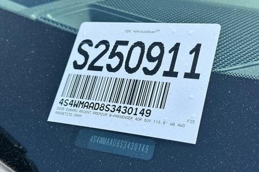 2025 Subaru Ascent Premium