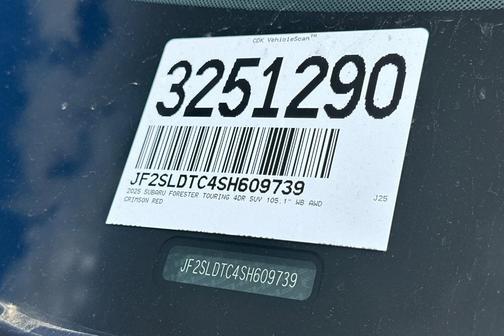 2025 Subaru Forester Touring