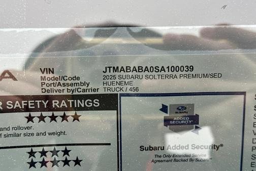 2025 Subaru Solterra Premium