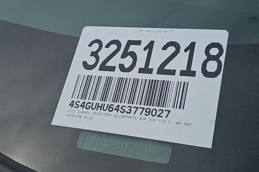 2025 Subaru Crosstrek Wilderness