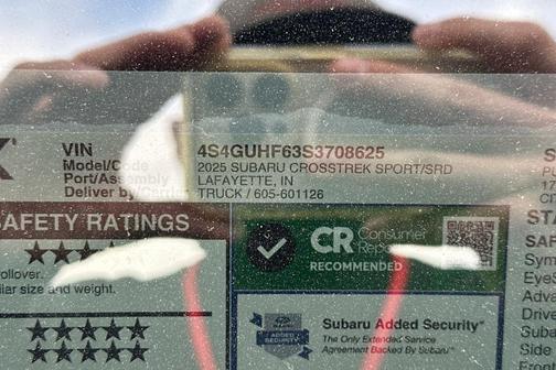 2025 Subaru Crosstrek Sport