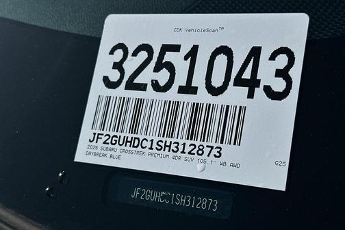 2025 Subaru Crosstrek Premium