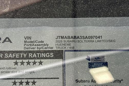 2025 Subaru Solterra Limited