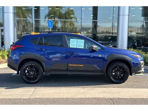 Sapphire Blue Pearl 2025 Subaru Crosstrek Wilderness