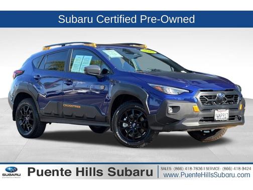 Sapphire Blue Pearl 2025 Subaru Crosstrek Wilderness