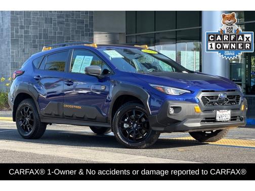 Sapphire Blue Pearl 2025 Subaru Crosstrek Wilderness