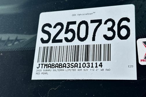 2025 Subaru Solterra Limited