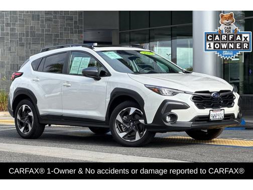 Crystal White Pearl 2025 Subaru Crosstrek Limited