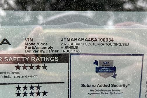 2025 Subaru Solterra Touring