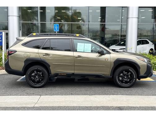 Green Metallic 2024 Subaru Outback Wilderness