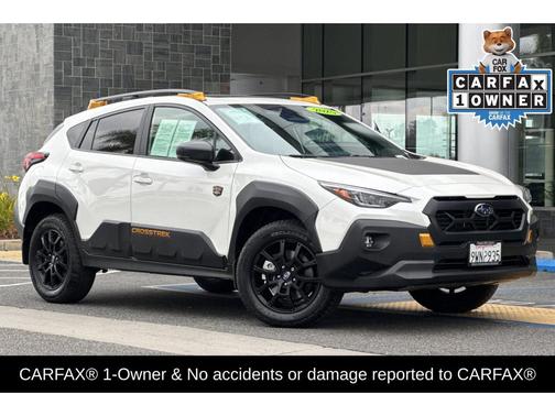 Crystal White Pearl 2025 Subaru Crosstrek Wilderness