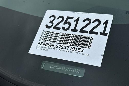 2025 Subaru Crosstrek Limited