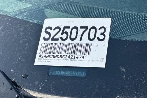 2025 Subaru Ascent Onyx Edition Touring