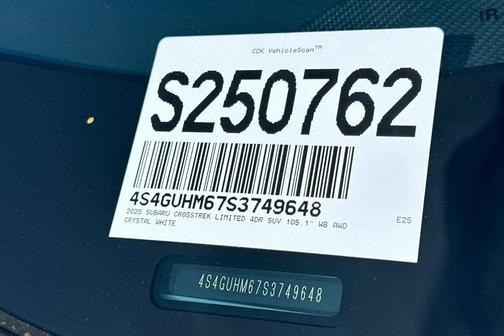 2025 Subaru Crosstrek Limited