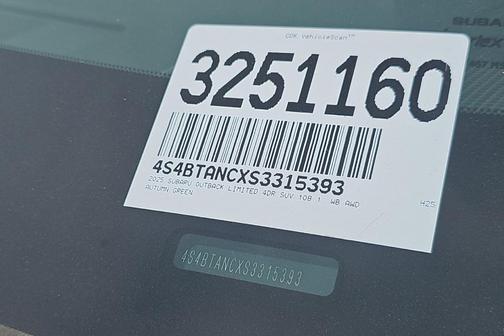 2025 Subaru Outback Limited