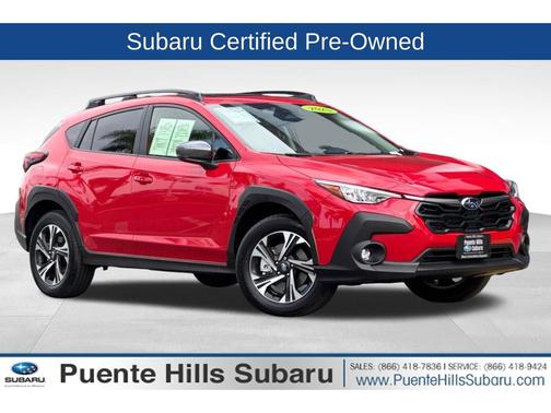 Pure Red 2025 Subaru Crosstrek Premium