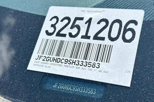 2025 Subaru Crosstrek Premium
