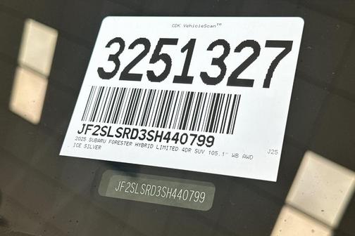 2025 Subaru Forester Hybrid Limited