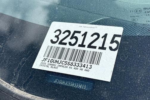 2025 Subaru Impreza RS