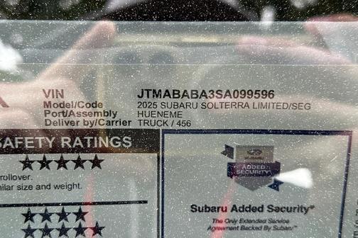 2025 Subaru Solterra Limited