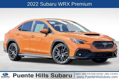 2022 Subaru WRX Premium