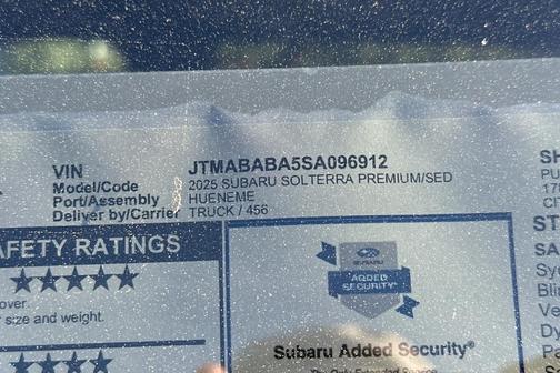 2025 Subaru Solterra Premium