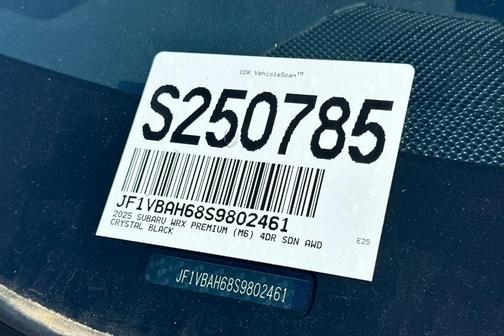 2025 Subaru WRX Premium