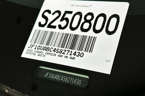 2025 Subaru Impreza Base