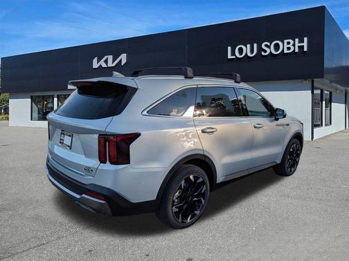 Ivory Silver 2026 Kia Sorento EX